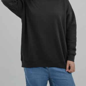 Casual Basic Fleece Sweatshirt