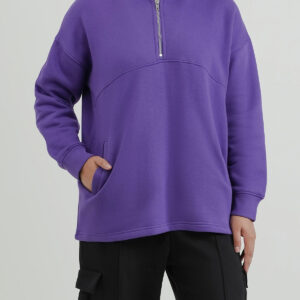 Classic Textured Fleece Hoodie