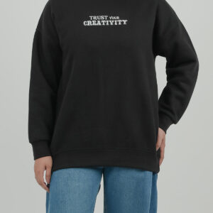 Cozy Graphic Fleece Sweatshirt