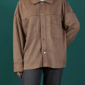 Structured Fit Suede Jacket