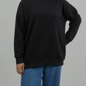 Stylish Basic Fleece Sweatshirt