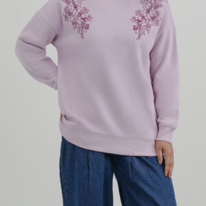 Unique Graphic Fleece Sweatshirt